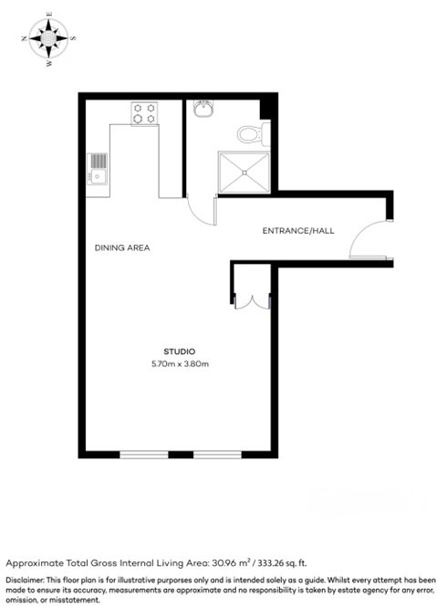 Fitzjohns Avenue floorplan