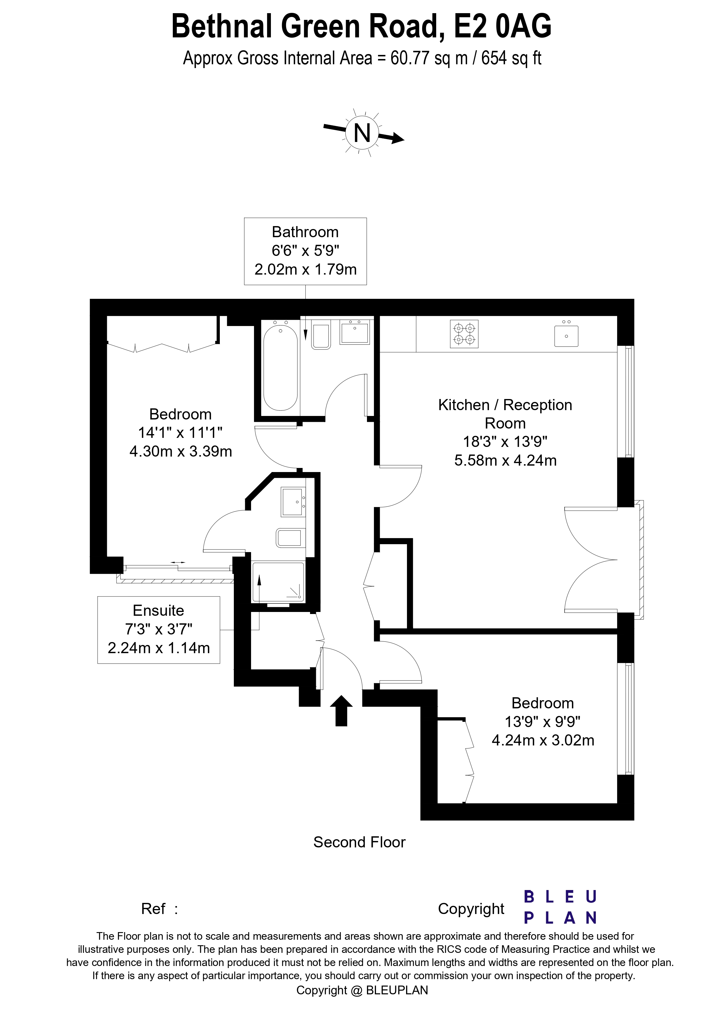 Bethnal Green Road floorplan