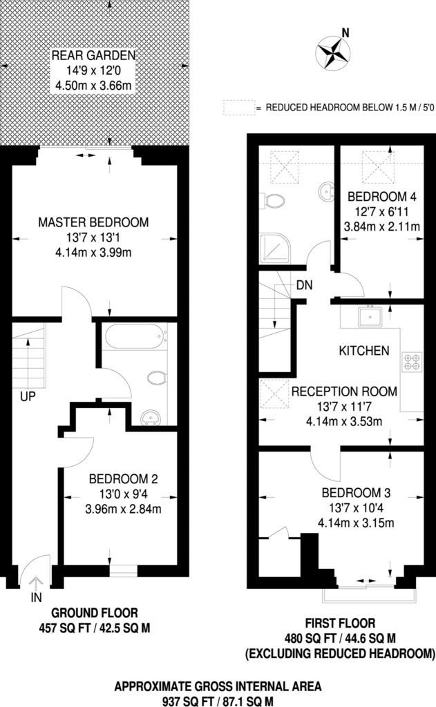 Lotus Mews N19 floorplan
