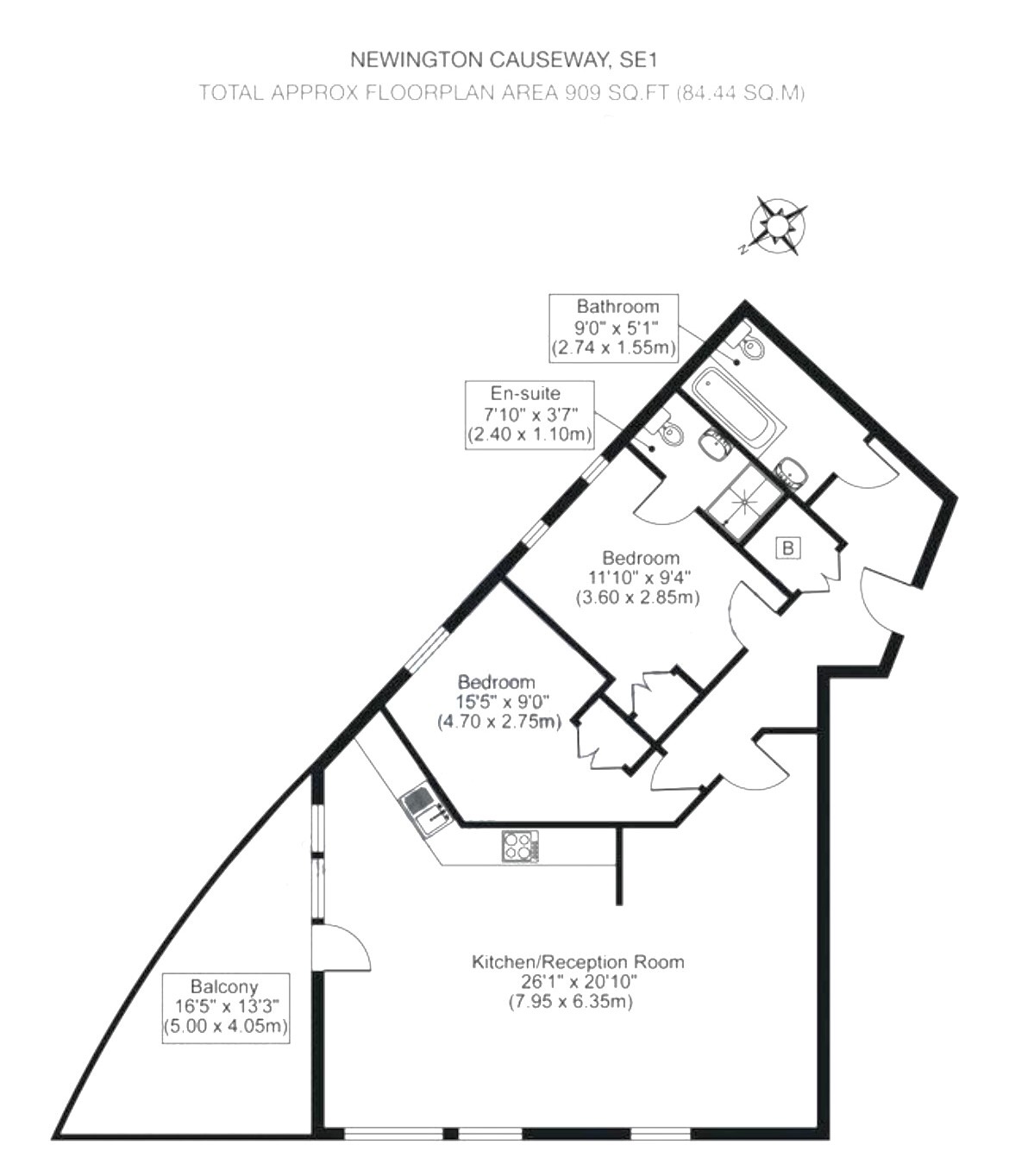 The Pioneer Building  Newington Causeway floorplan