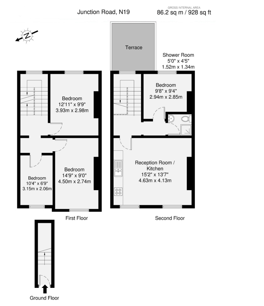 Junction Road floorplan