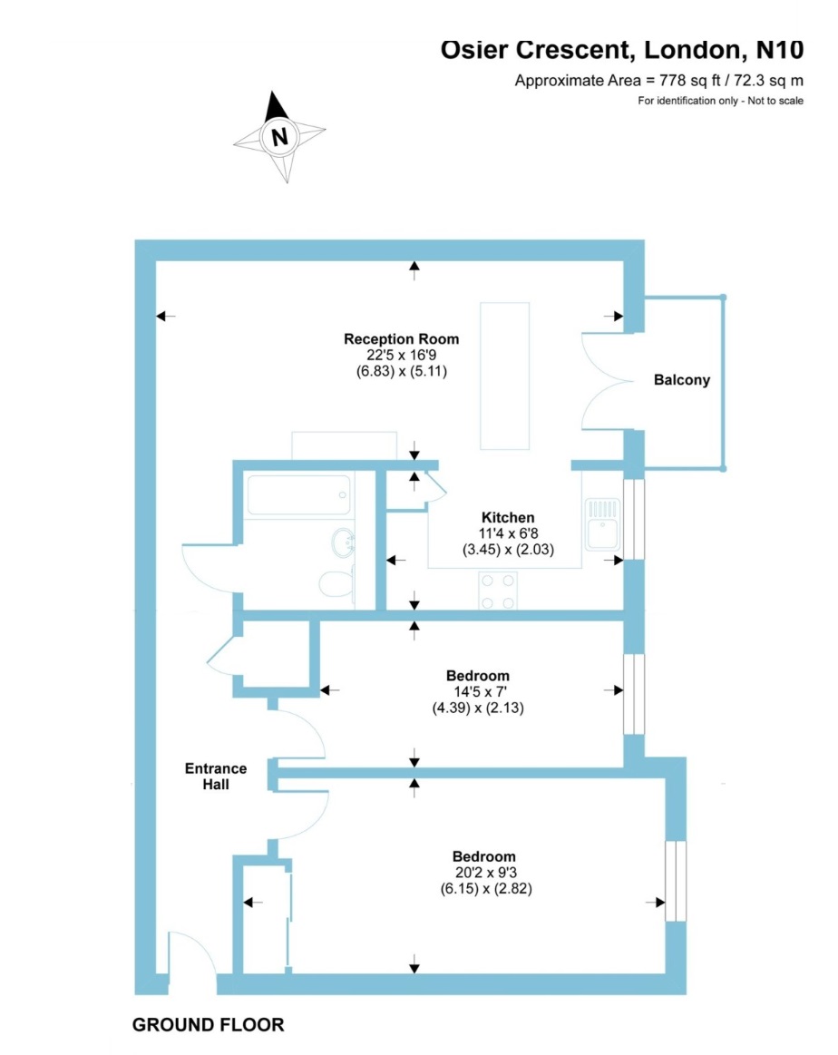 Osier Crescent floorplan