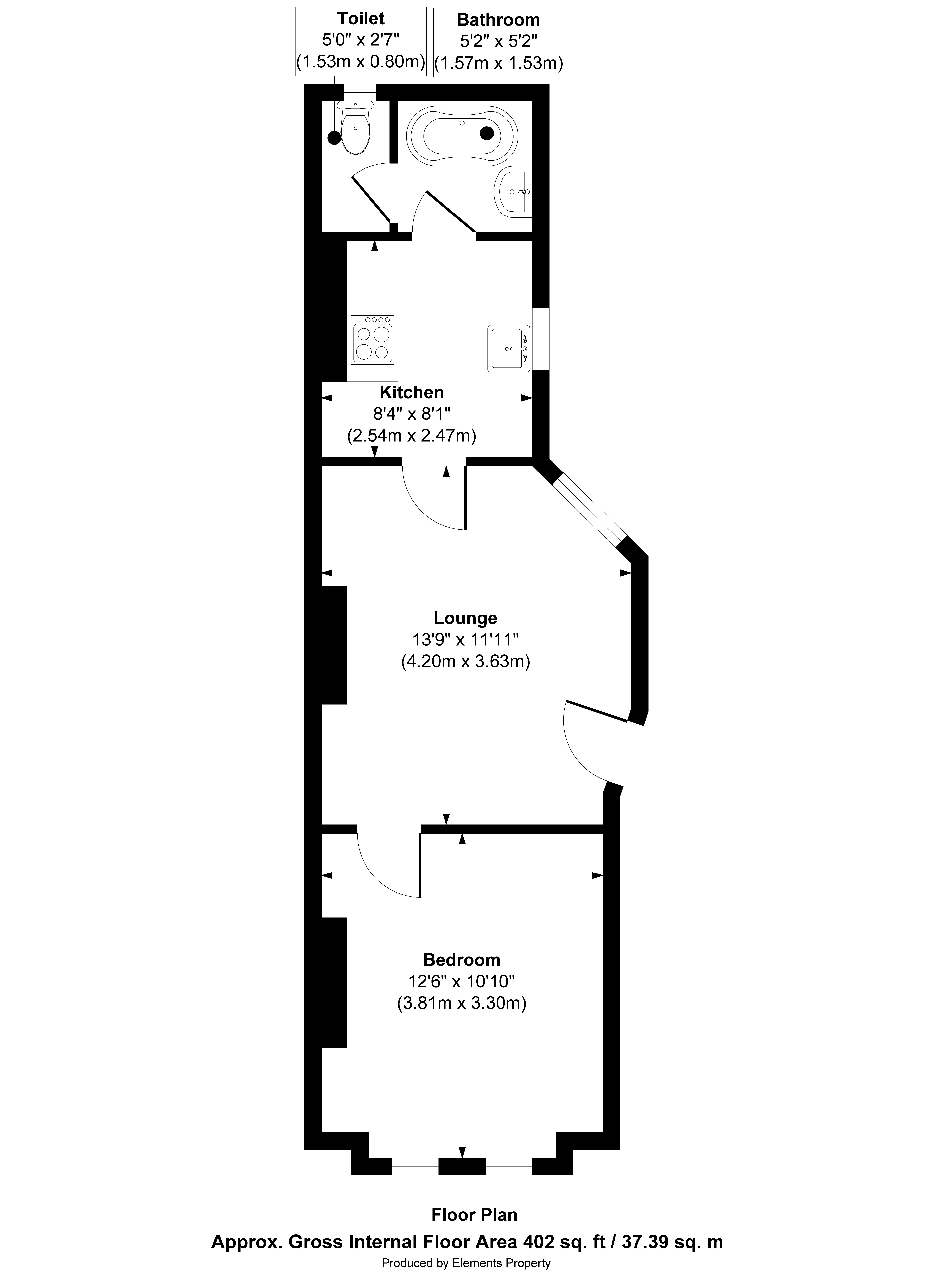 Union Street floorplan