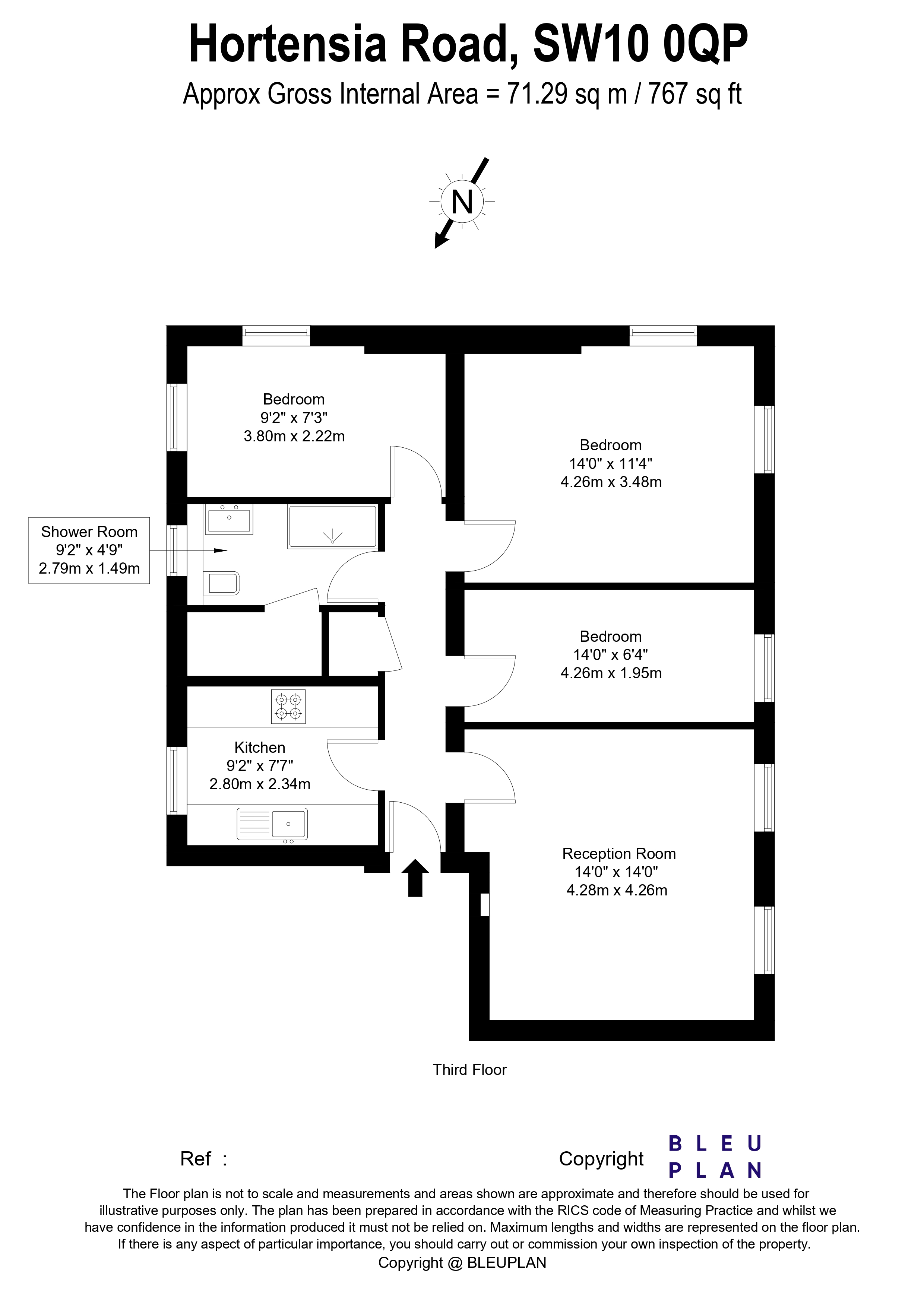 Hortensia road, Chelsea, SW10 floorplan