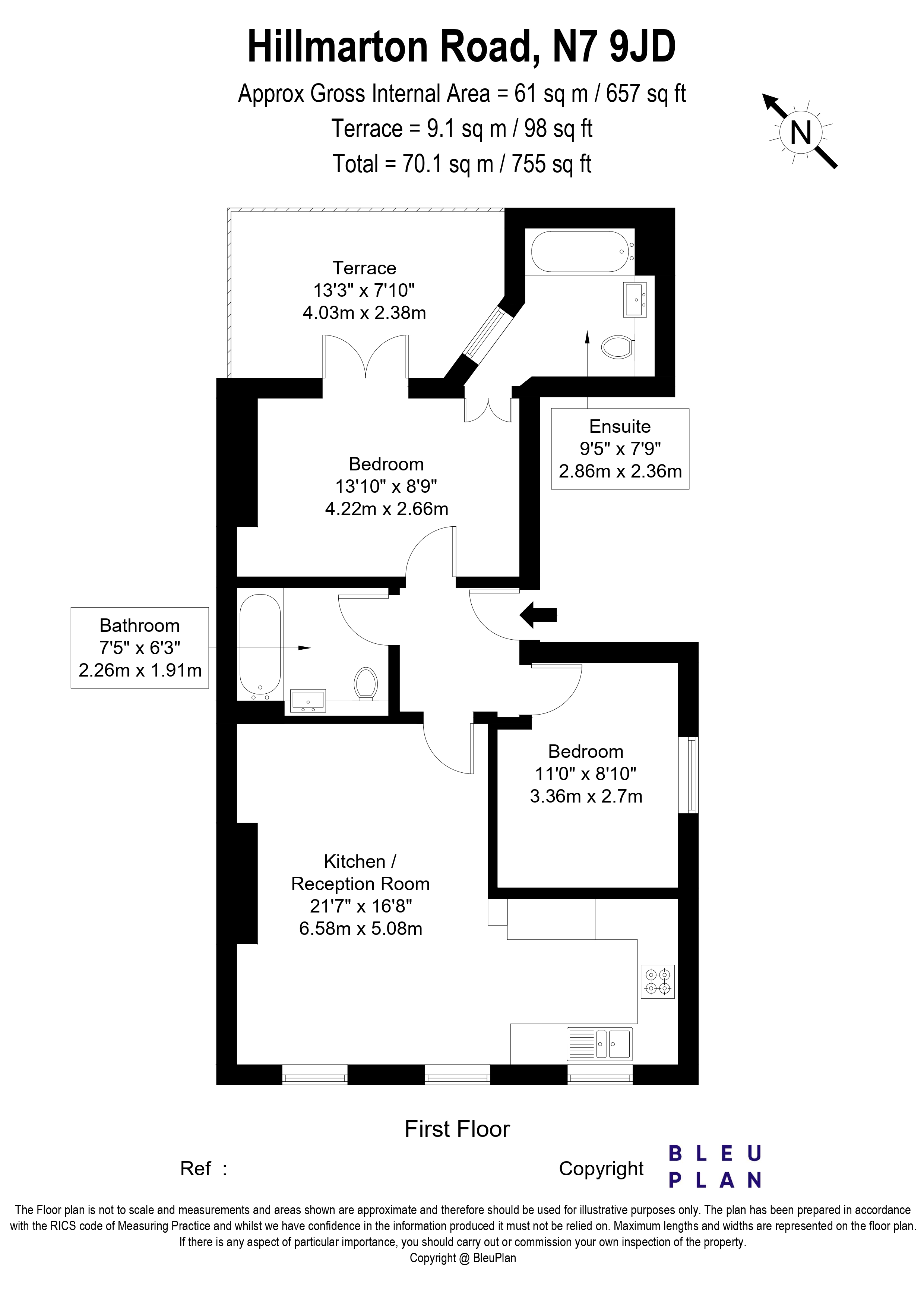 Hillmarton Road floorplan