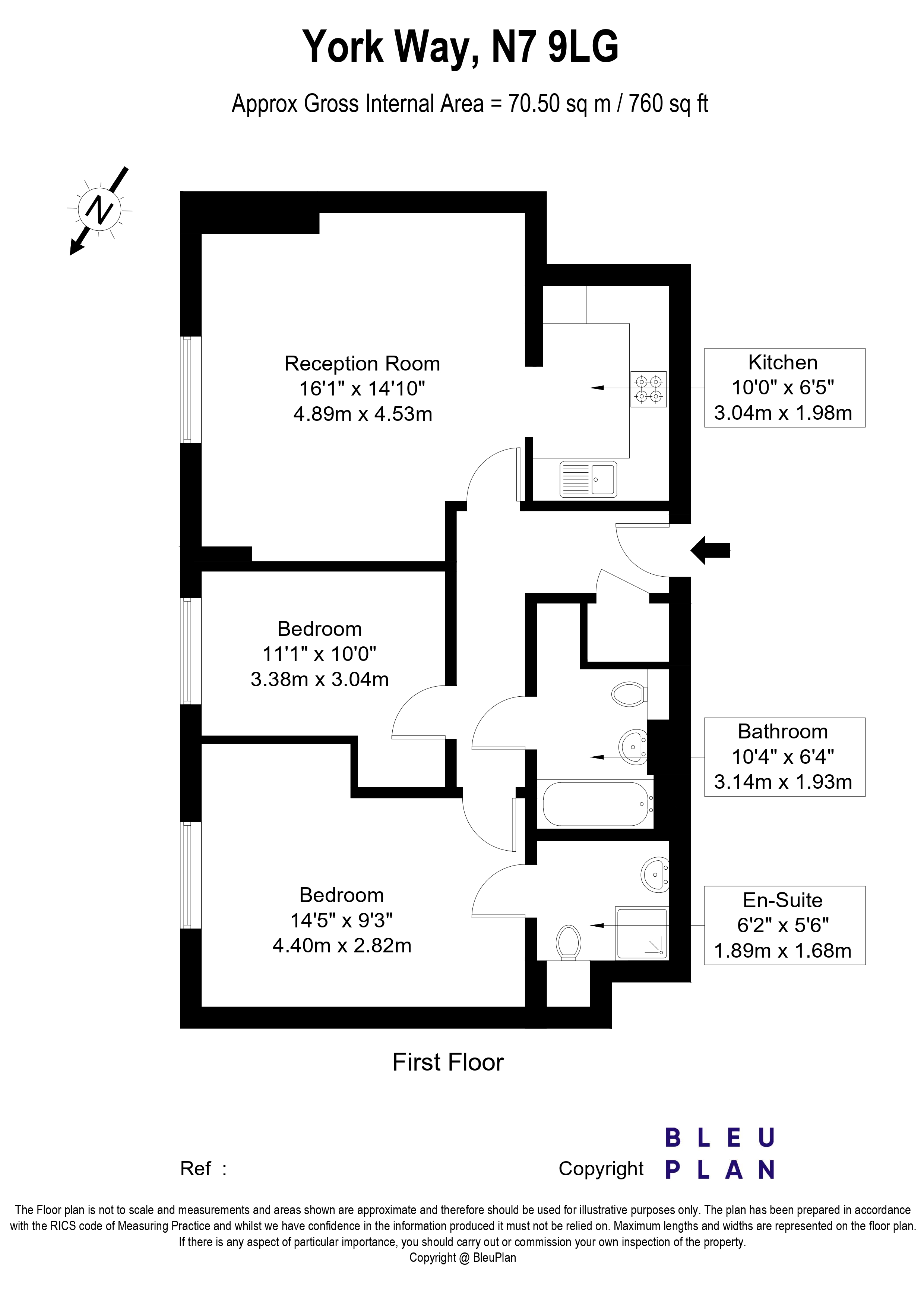 York Way floorplan